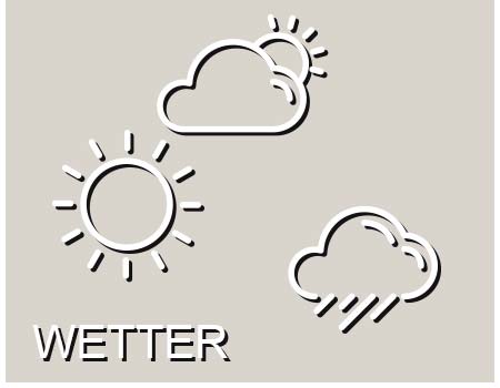 Stolberg Wetter Sonnenschein Regenwetter