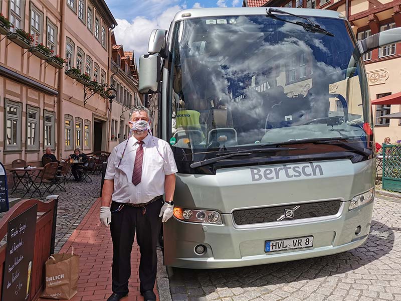 Erster Bus nachh Corona