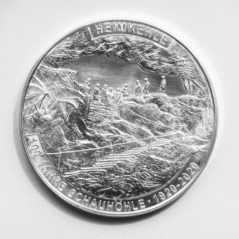 Schauprägen in der alten Münze Stolberg