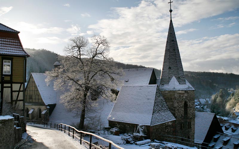 Stolberg im Harz Weihnachtsbaum