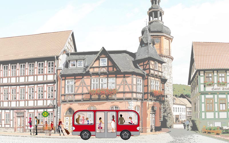 Autonomes Fahren in Stolberg im Harz