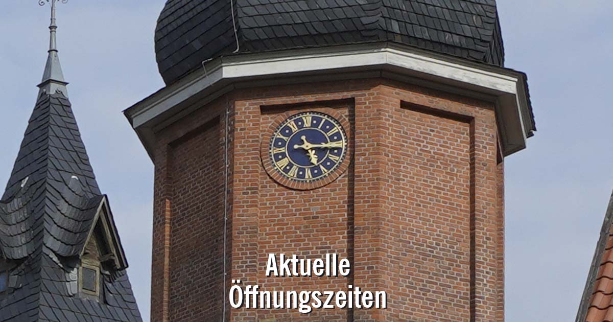 aktuelle Öffnungszeiten
