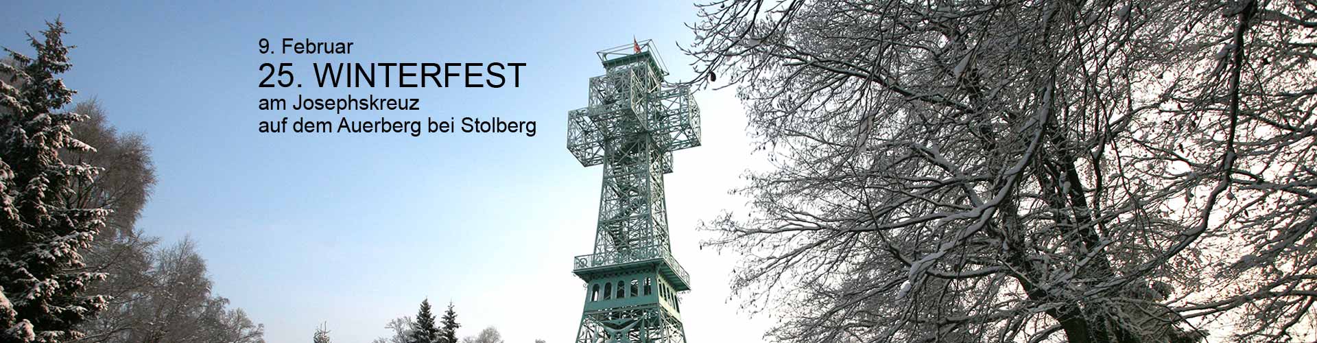 Winterfest Josephskreuz Auerberg Harz