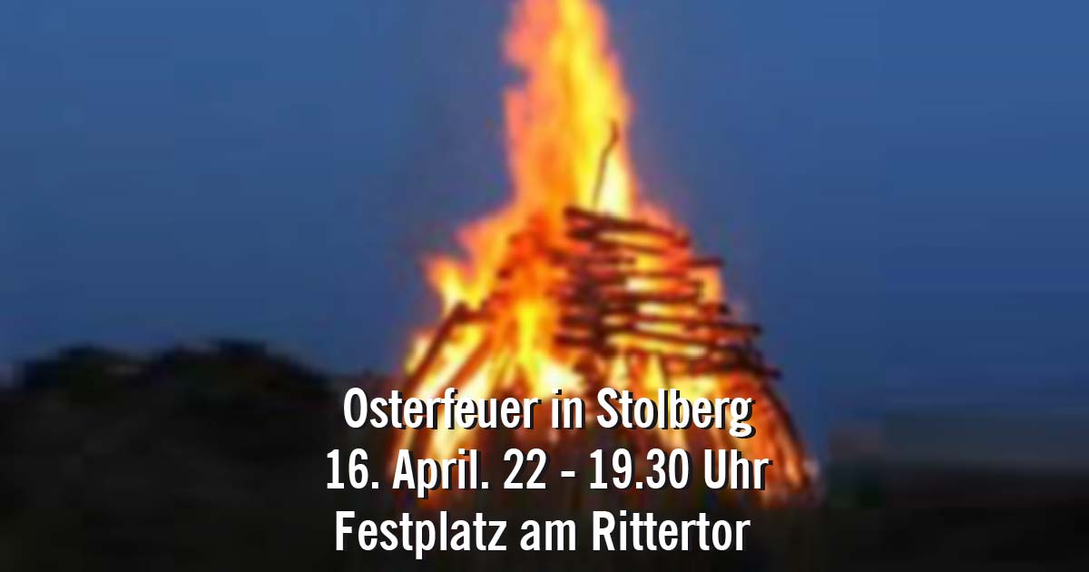 Osterfeuer-Stolberg-Suedharz