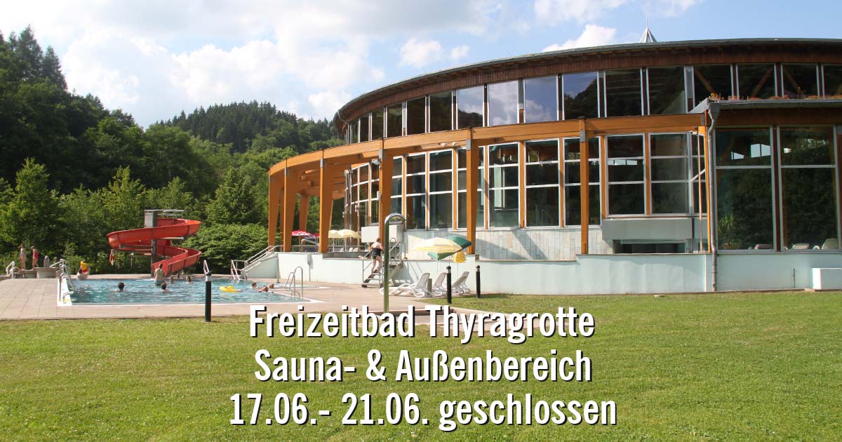 Thyragrotte geschlossen