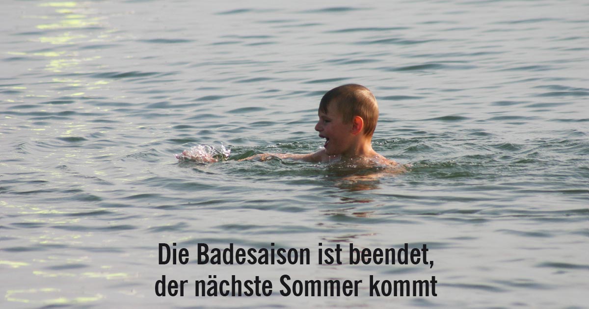 Badesaison beendet