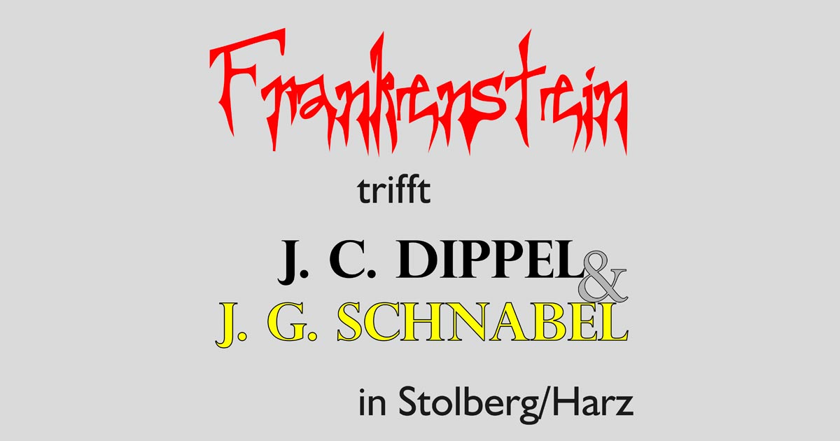 Frankenstein Gottfried Schnabel Gesellschaft