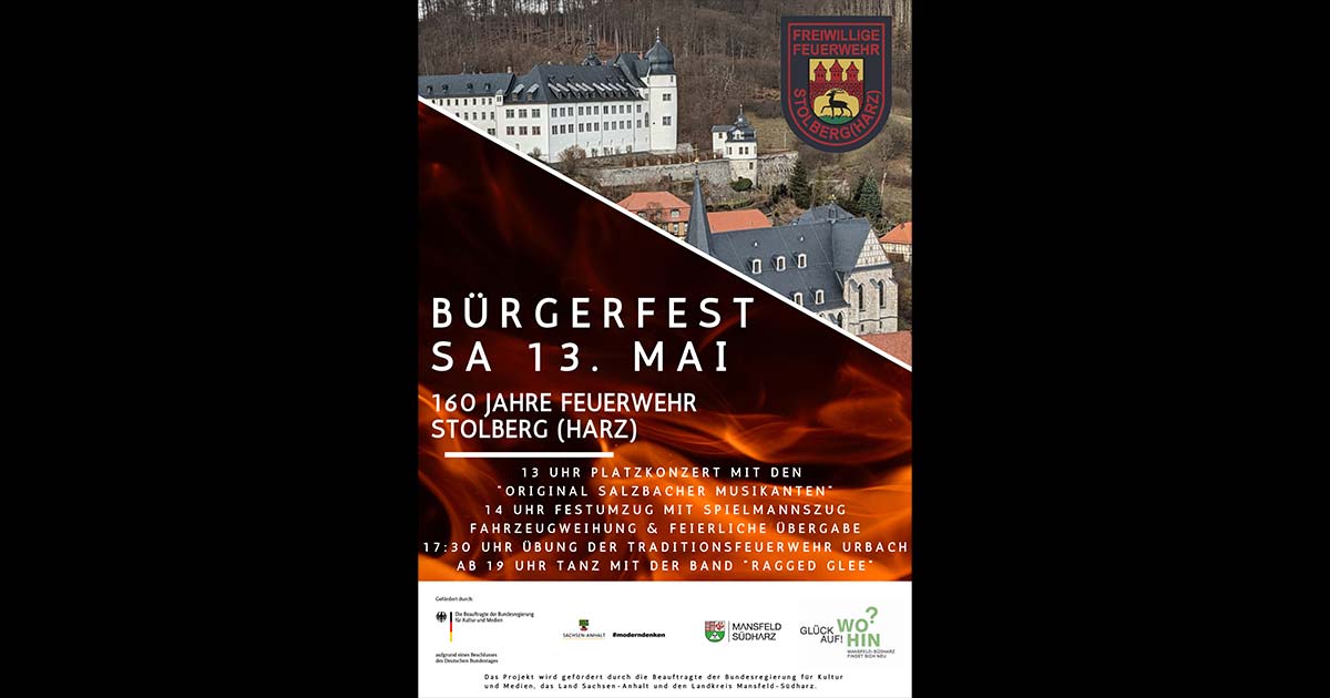 Freiweillige Feuerwehr Stolberg Harz Bürgerfest 