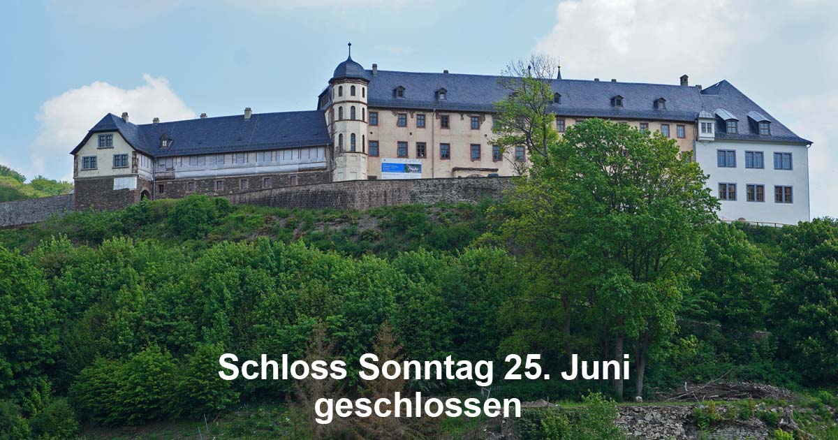 Schloss Stolberg Sonntag zu