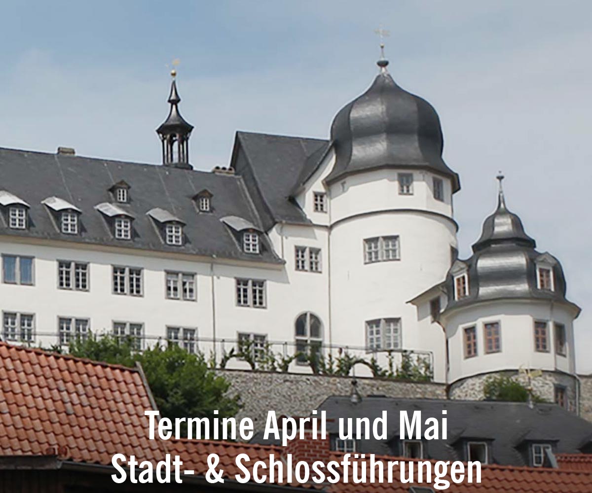 Stadt Stolberg Stadtführung und Schlossführung in April und Mai 2024