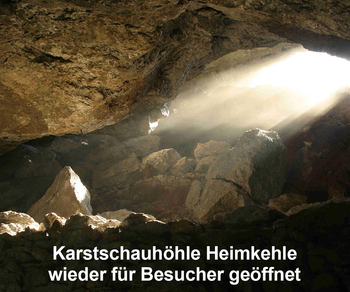 Heimkehle wieder geöffnet