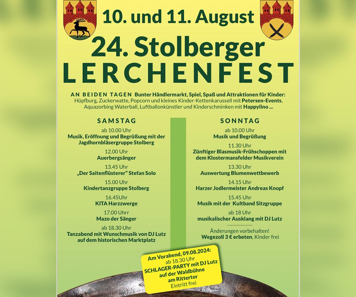 Lerchenfest Stolberg 2024