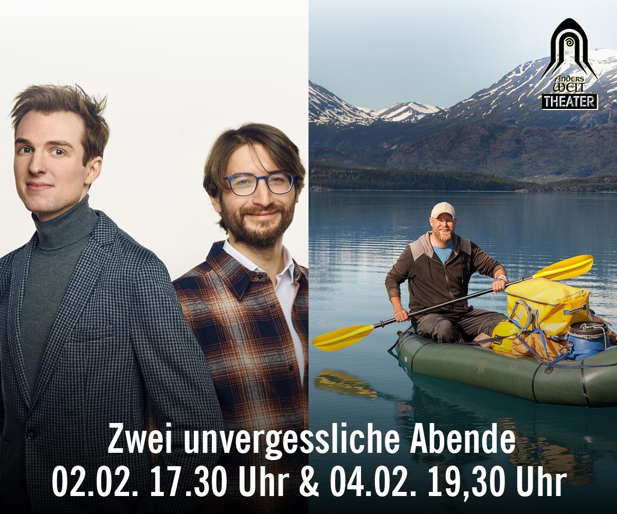 zwei highlights anfang februar im Anderwelttheater Kabarett und Vortrag