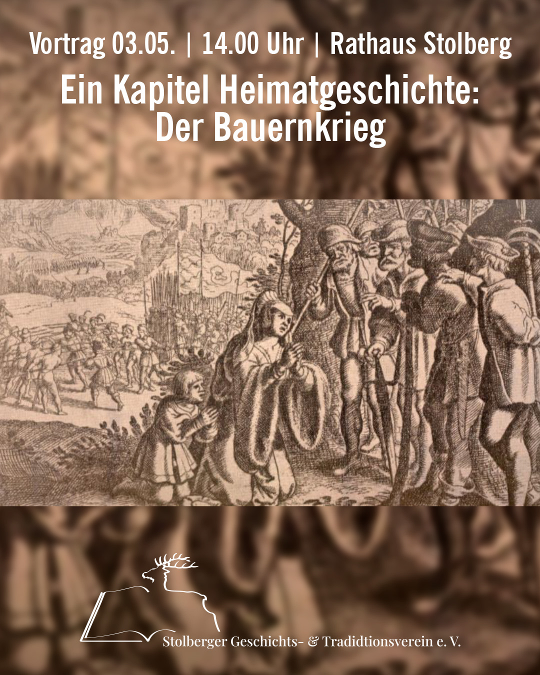 Vortrag Stolberg Harz zu zeiten des Bauerkrieges