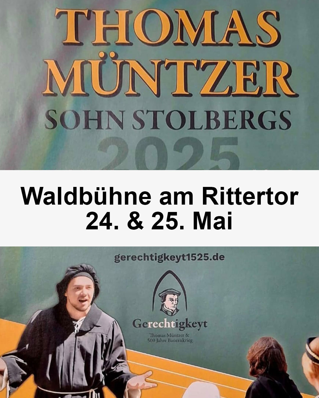 Thomas Müntzer Waldbühne Stolberg Harz